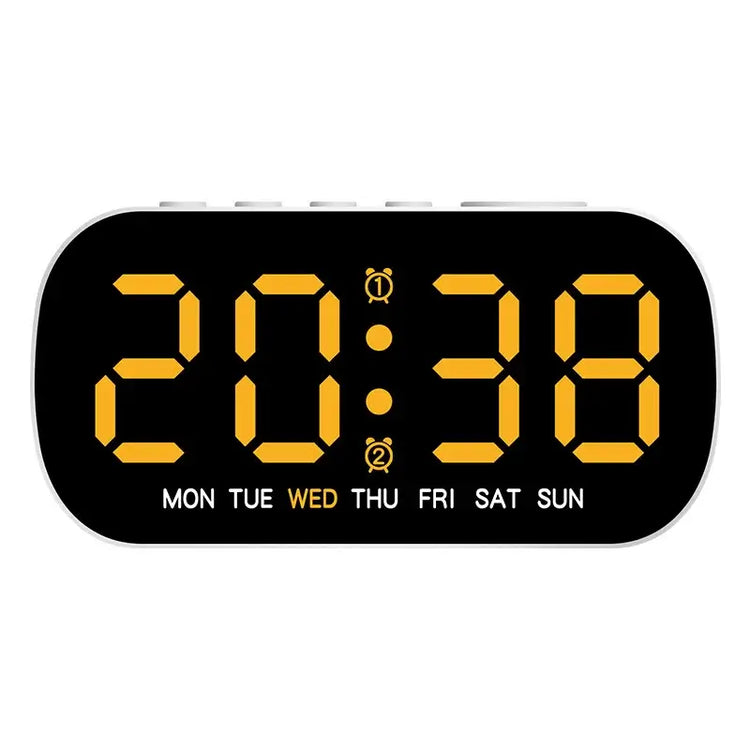 Ash and Anthem Digital LED Alarm Clock
