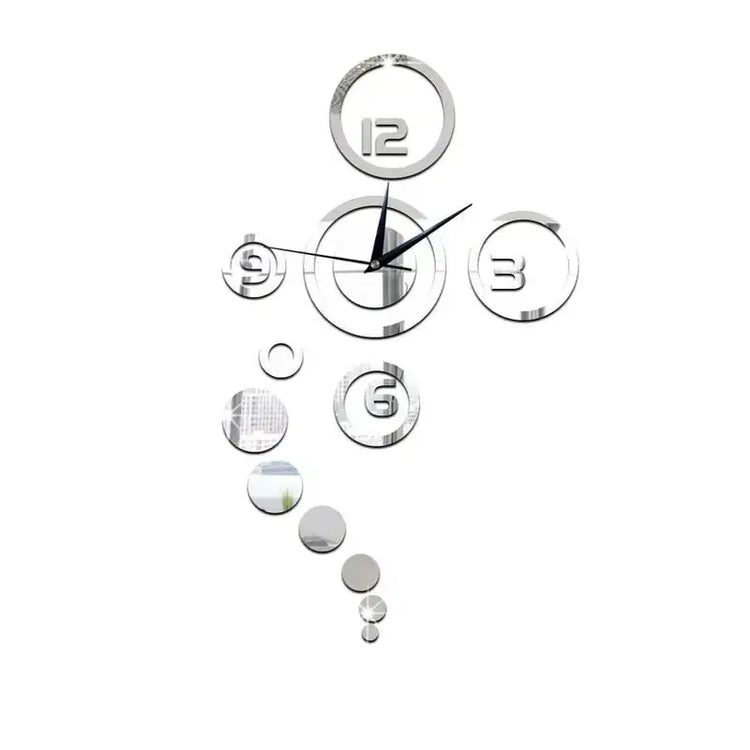 Ash and ANTHREM Acrylic Wall Stickers Clock Home Decoration Wall