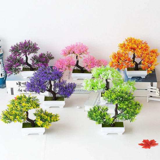 Ash and Anthem Artificial Bonsai Tree Decor