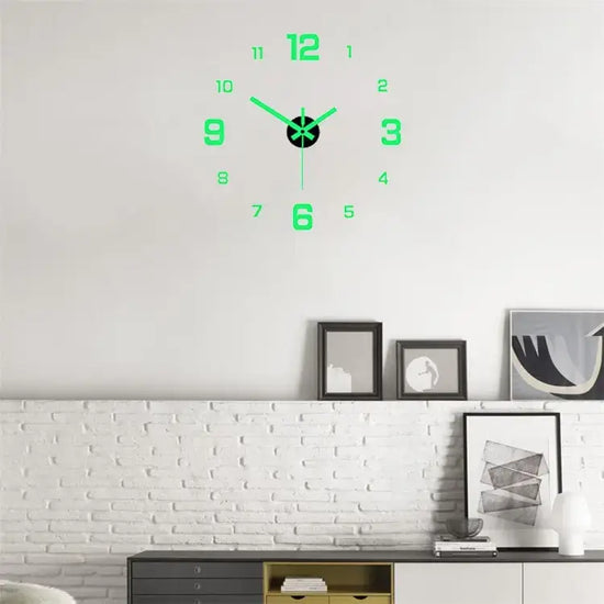 Ash and Anthem DIY Luminous Silent Wall Clock