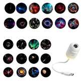 Ash and Anthem Galaxy Star Projector Night Light