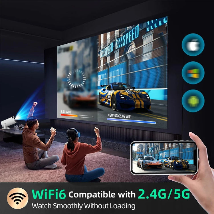 Ash and Anthem Android Home Theater Projector