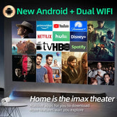 Ash and Anthem Android Home Theater Projector