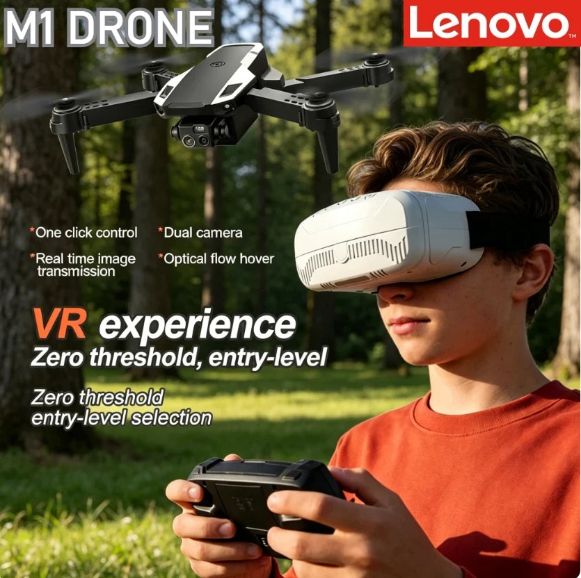 Ash and Anthem Lenovo Foldable Aerial Drone