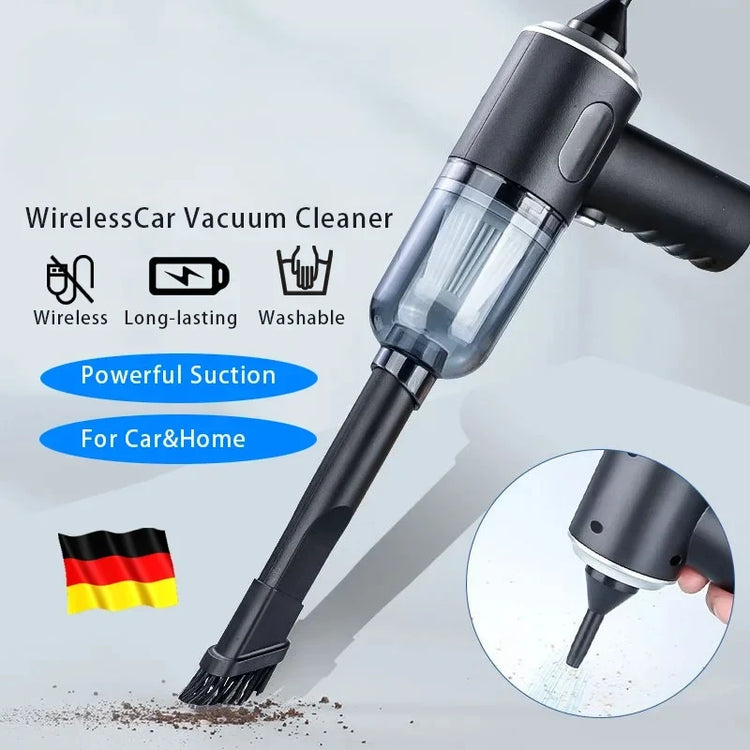 Ash and Anthem Portable Wireless Car Vacuum