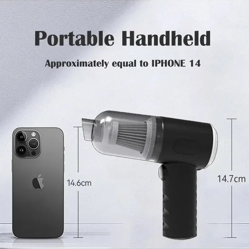 Ash and Anthem Portable Wireless Car Vacuum