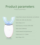 Ash and Anthem U-Shaped Sonic Electric Toothbrush