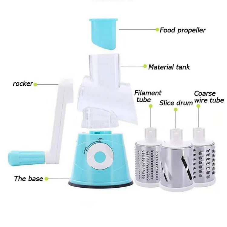 Ash and Anthem Manual Drum Vegetable Slicer