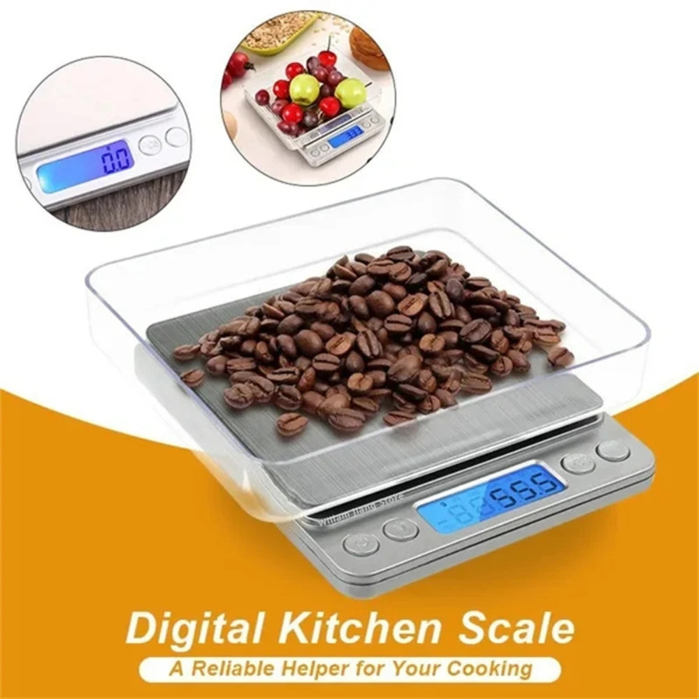 Ash and Anthem Precision Stainless Steel Digital Scale