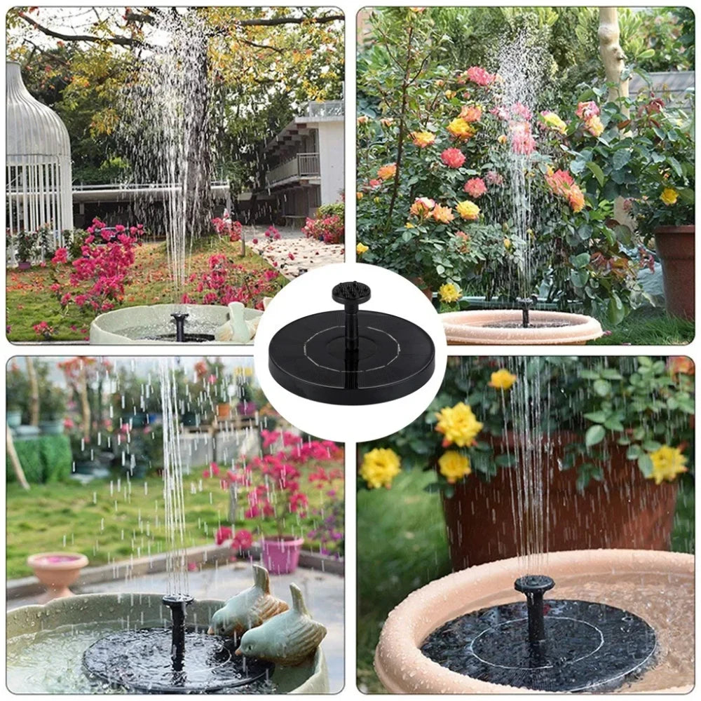 Ash and Anthem Solar Powered Garden Fountain
