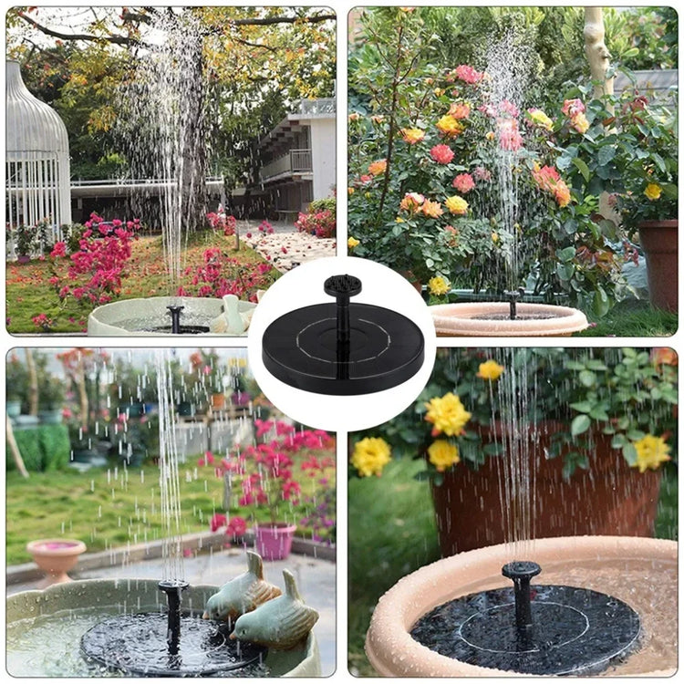 Ash and Anthem Solar Powered Garden Fountain