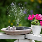 Ash and Anthem Solar Powered Garden Fountain