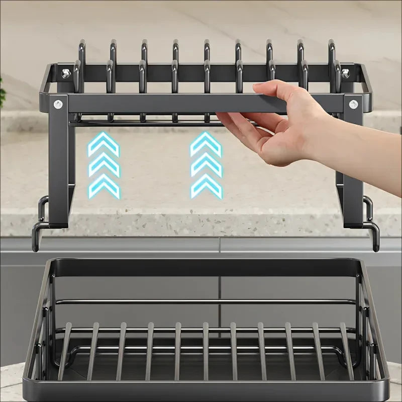 Ash and Anthem Stainless Steel Dish Drying Rack