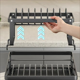 Ash and Anthem Stainless Steel Dish Drying Rack