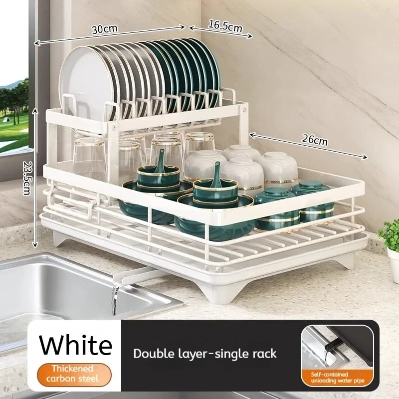 Ash and Anthem Stainless Steel Dish Drying Rack