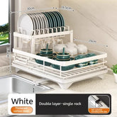 Ash and Anthem Stainless Steel Dish Drying Rack