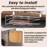 Ash and Anthem Stainless Steel Cutting Board Rack
