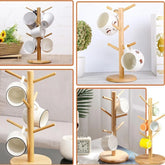 Ash and Anthem Bamboo Mug Hanging TreeAsh  and ANTHEM