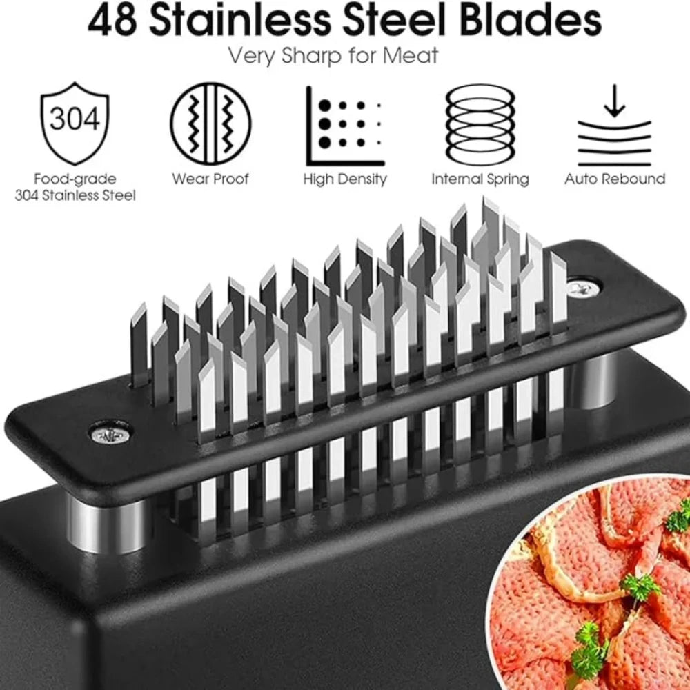 Ash and Anthem Stainless Steel Meat TenderizerAsh  and ANTHEM