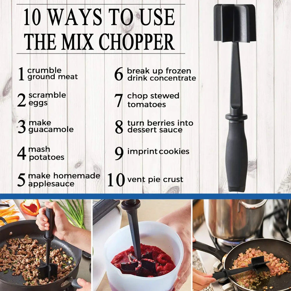 Ash  and ANTHEMAsh and Anthem Heat Resistant Meat Masher
