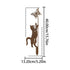 Ash and Anthem Rusty Metal Cat Garden StakeAsh  and ANTHEM