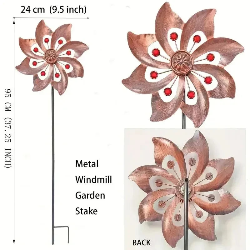 Ash and Anthem Kinetic Double Windmill SpinnerAsh  and ANTHEM