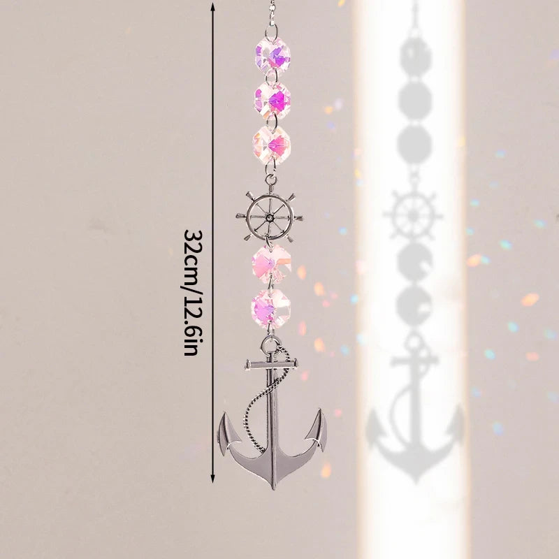 Ash and Anthem Crystal Hanging Window SuncatcherAsh  and ANTHEM