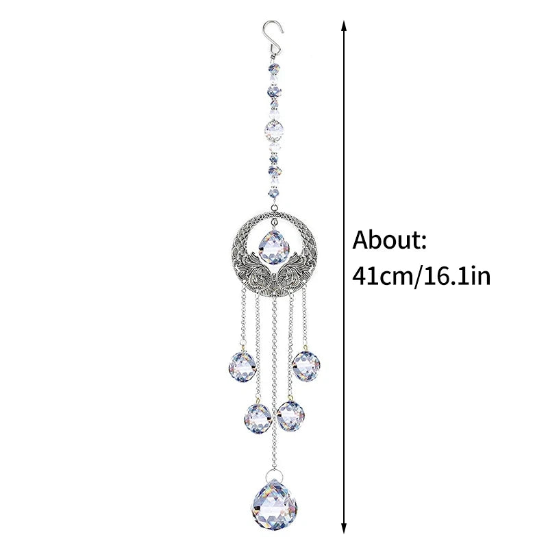 Ash and Anthem Crystal Hanging Window SuncatcherAsh  and ANTHEM