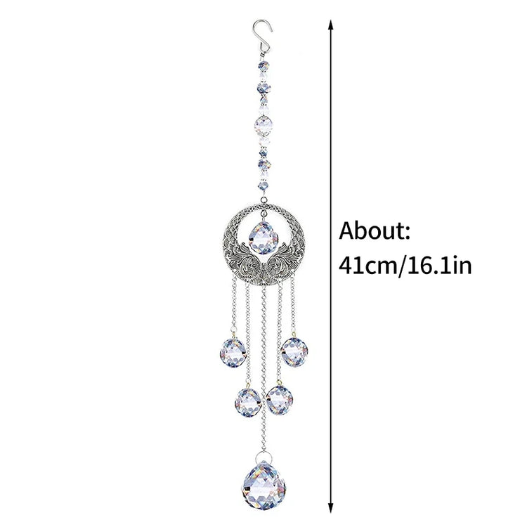 Ash and Anthem Crystal Hanging Window SuncatcherAsh  and ANTHEM