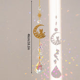 Ash and Anthem Crystal Hanging Window SuncatcherAsh  and ANTHEM