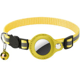Ash and Anthem Reflective AirTag Cat CollarAsh  and ANTHEM