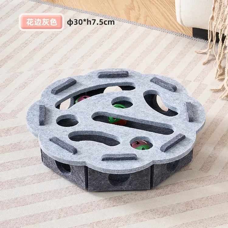 Ash and Anthem Interactive Felt Cat Puzzle BoxAsh  and ANTHEM