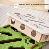 Ash and Anthem Interactive Felt Cat Puzzle BoxAsh  and ANTHEM