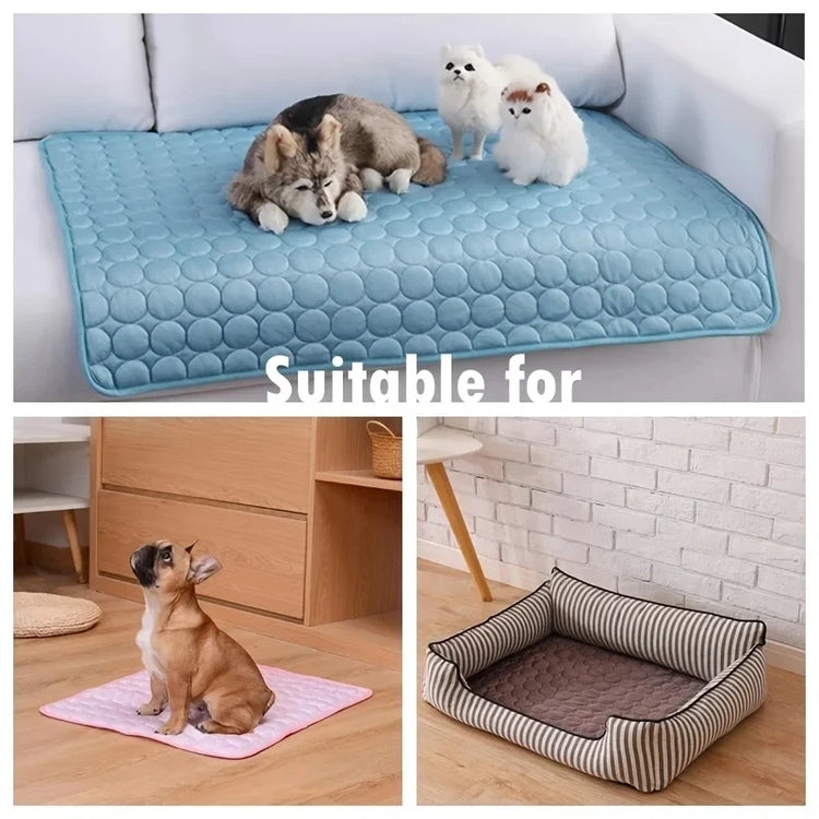 Ash and Anthem Durable Dog Cooling Mat Ash  and ANTHEM