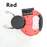 Ash  and ANTHEM Dual Retractable Dog Leash with Flashlight