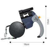 Ash  and ANTHEM Dual Retractable Dog Leash with Flashlight