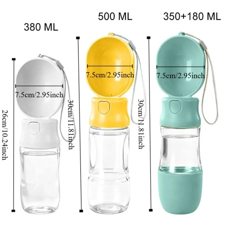 Ash and Anthem Portable Leak-Proof Dog Water Bottle