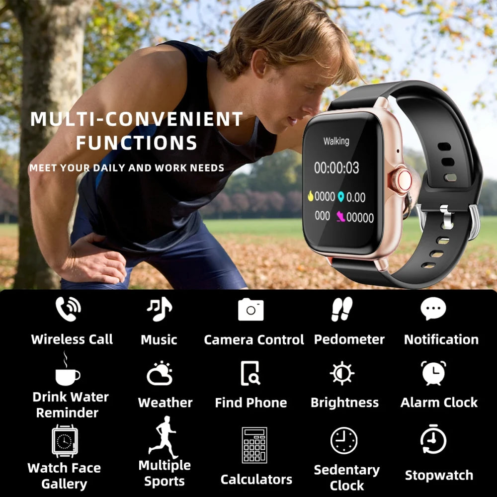 Ash and Anthem Bluetooth Call Smartwatch