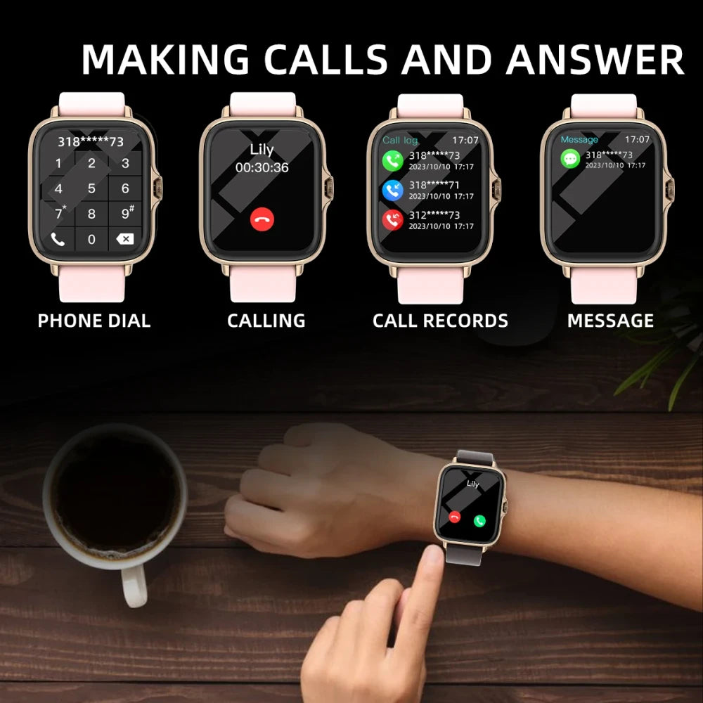 Ash and Anthem Bluetooth Call Smartwatch