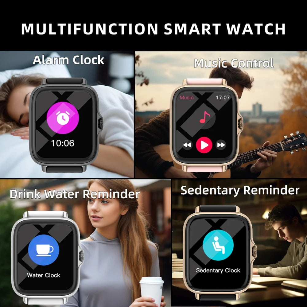 Ash and Anthem Bluetooth Call Smartwatch