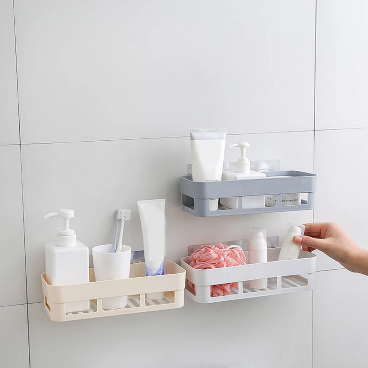 Ash and Anthem Adhesive Shower Storage ShelfAsh and Anthem Adhesive Shower Storage Shelf