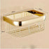 Ash and Anthem Gold Bathroom Hardware Set