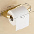 Ash and Anthem Gold Bathroom Hardware Set
