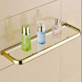 Ash and Anthem Gold Bathroom Hardware Set