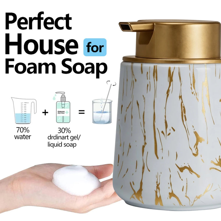 Ash and Anthem Foam Soap Dispenser Set