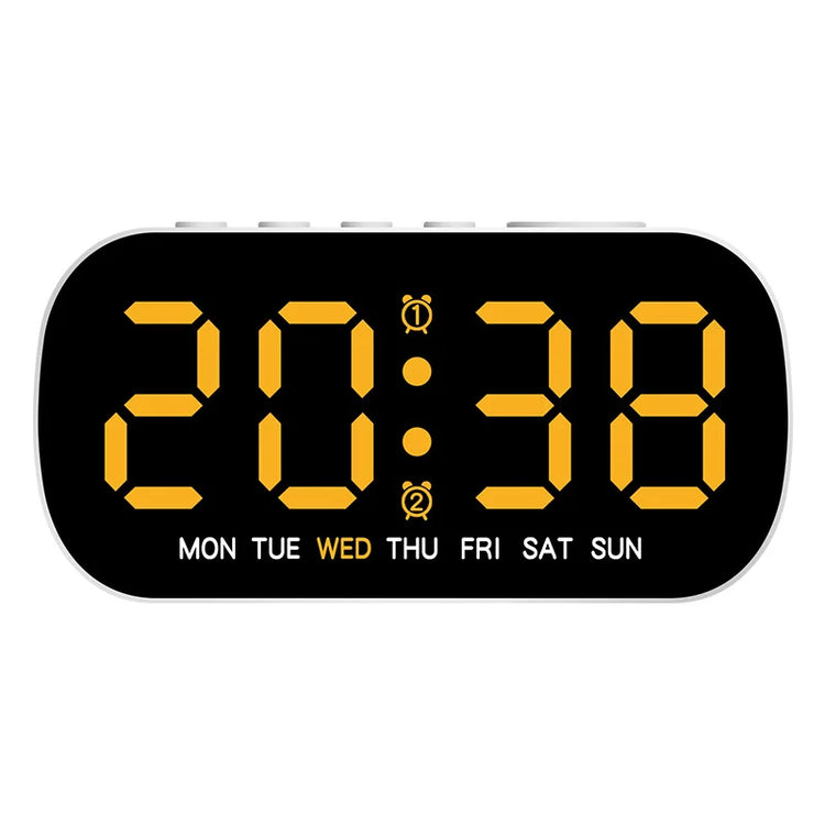 Ash and Anthem Digital LED Alarm Clock