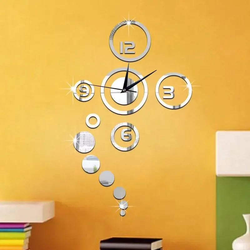 Ash and ANTHREM Acrylic Wall Stickers Clock Home Decoration Wall 