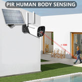 Ash and ANTHEM Solar Powered Security Camera Outdoor Wireless WiFi Cam