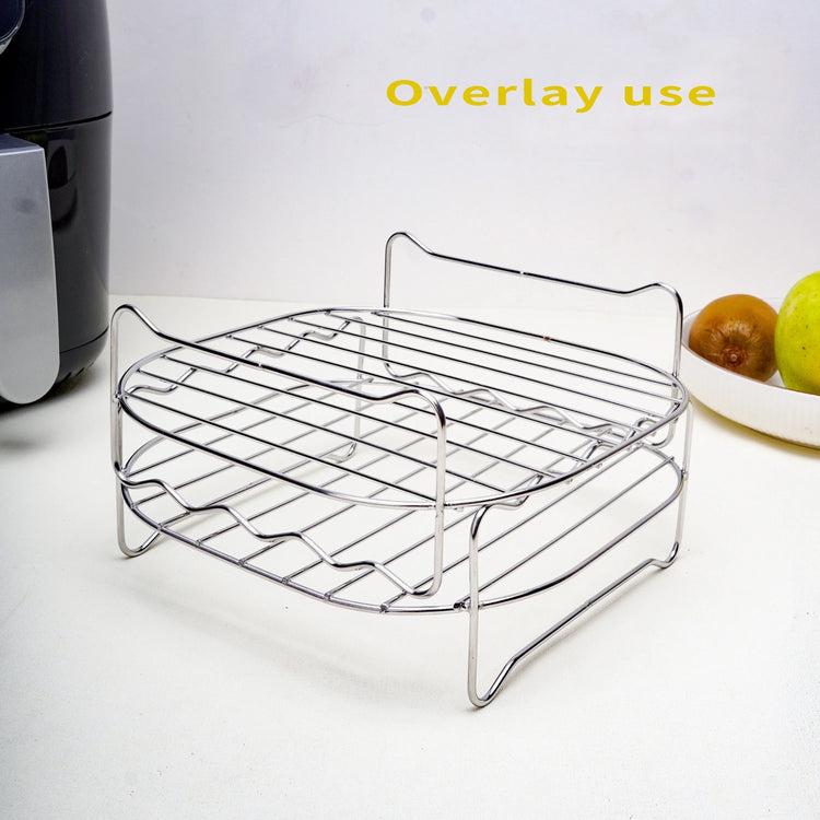 Ash and Anthem Air Fryer Double Layer Rack
