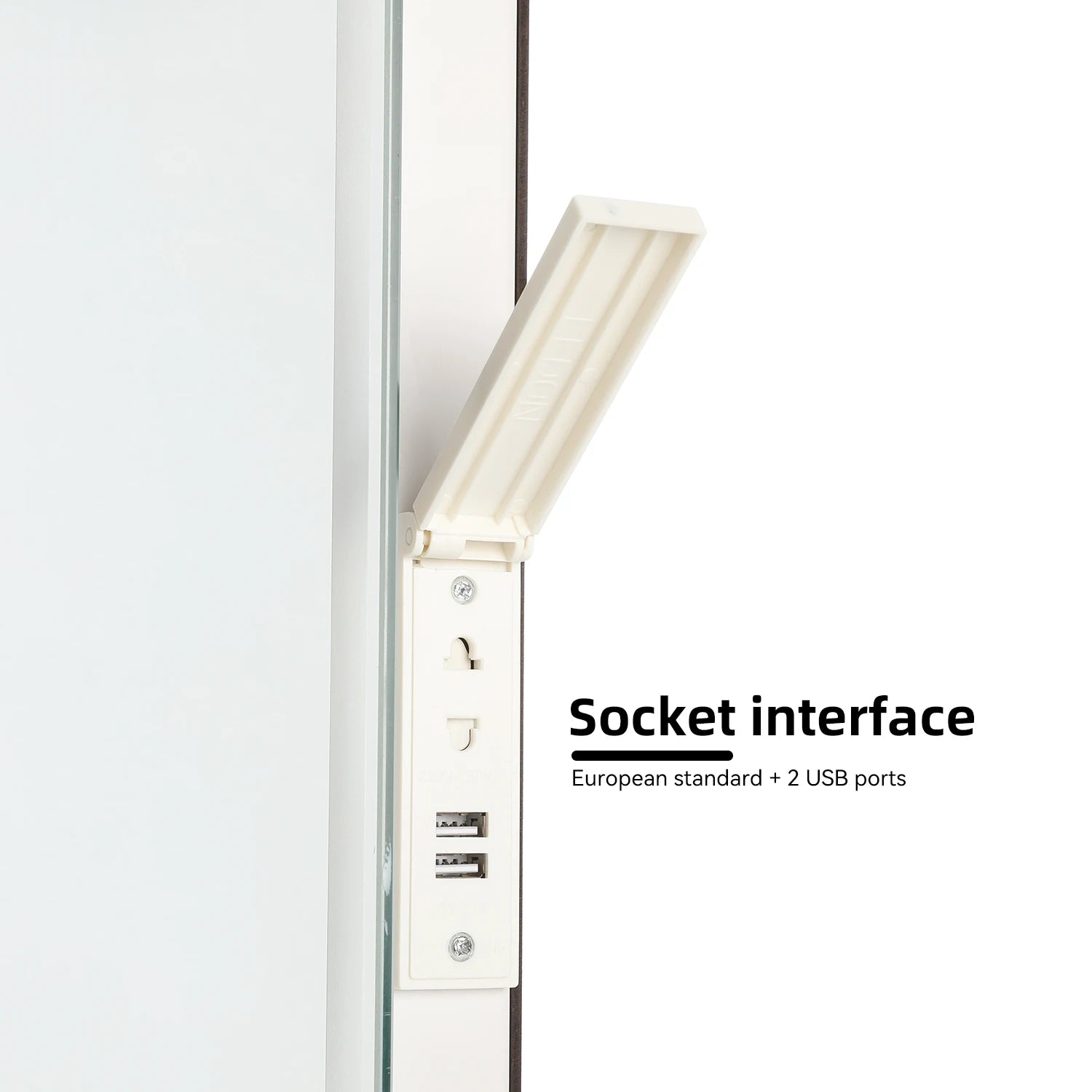 Ash and Anthem LED Anti-Fog Bathroom Mirror